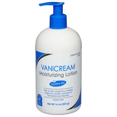 Vanicream Moisturizing Lotion for Sensitive Skin - Unscented - 16oz: Pump Bottle, Hypoallergenic, Vegan, Gluten-Free