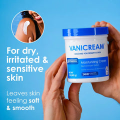 Vanicream Moisturizing Cream for Sensitive Skin - Unscented - 16oz: Hypoallergenic, Paraben-Free, Vegan